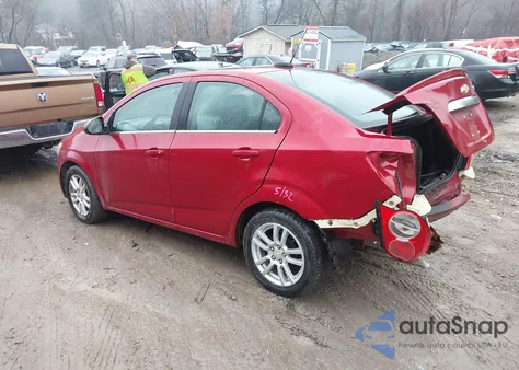 2015 Chevrolet Sonic Lt Auto from USA, damaged, VIN 1G1JC5SH8F4161931